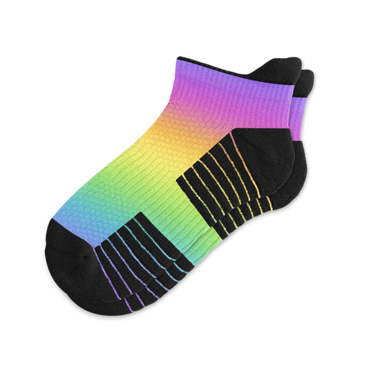 Rainbow Ankle Compression Socks