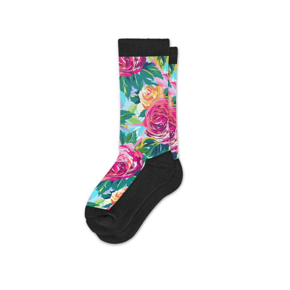 Viasox Rosie Day EasyStretch Socks side view