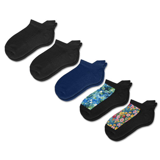 Fresh Florals Ankle Socks Bundle 5-Pack