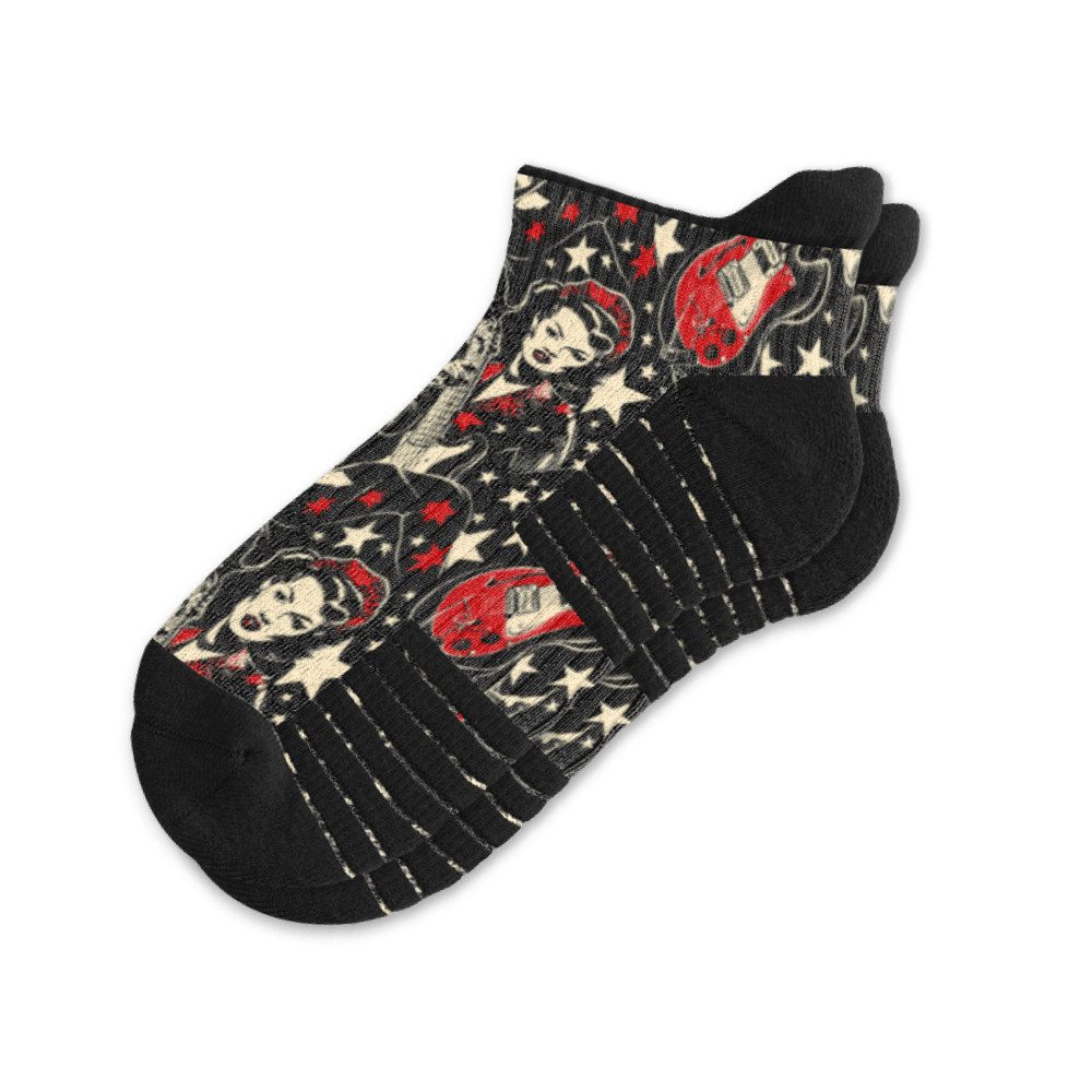 She Rocks Ankle Compression Socks