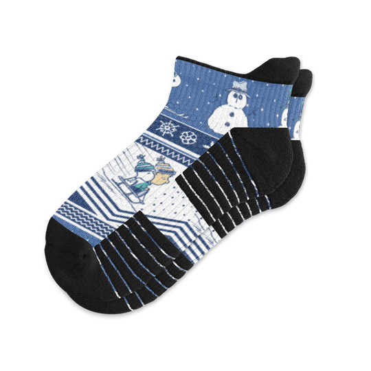 Ski Trip Ankle Compression Socks