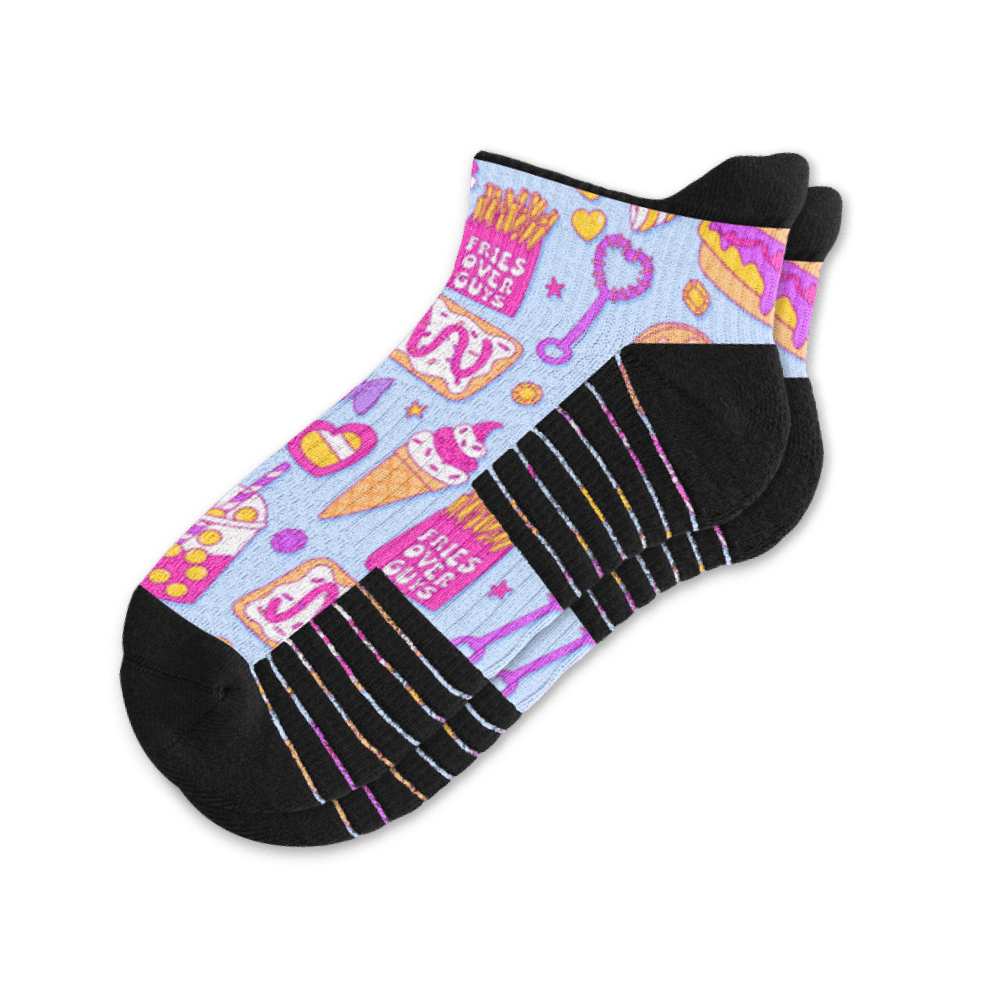 Snacks Ankle Compression Socks