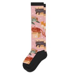Cats in Boxes EasyStretch™ Socks
