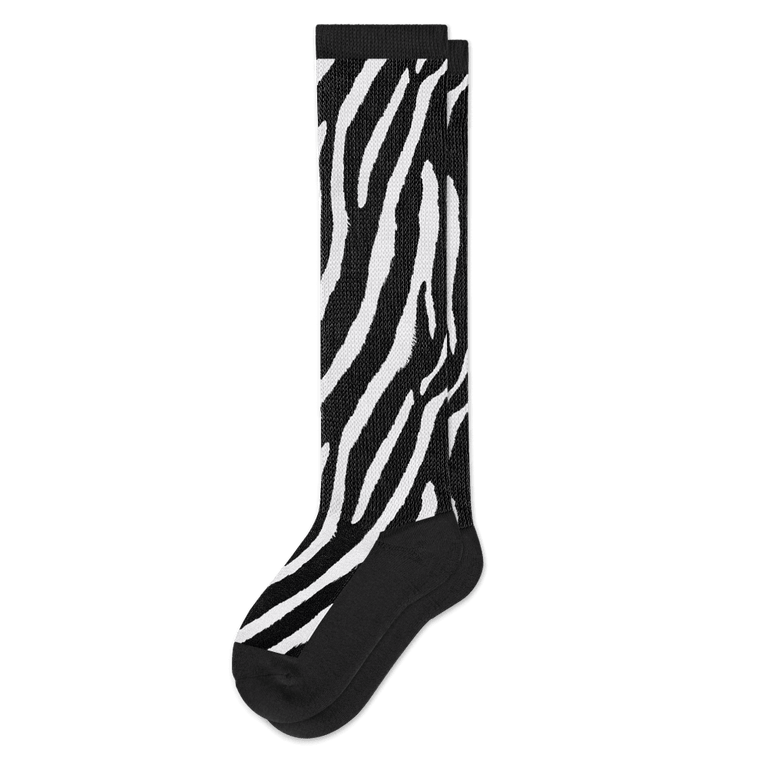 Zebra Stripes EasyStretch™ Socks