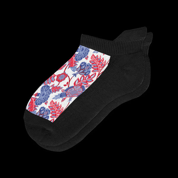 Paisley Ankle Socks