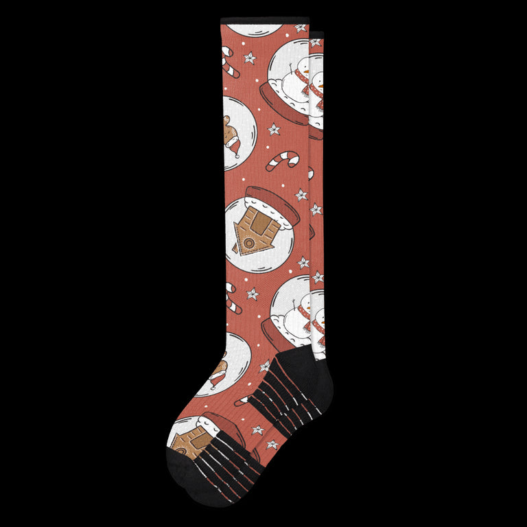 Snow Globes Compression Socks