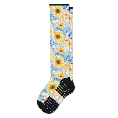 Viasox Sunny Days Compression Socks front view