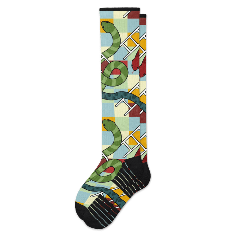 Ladders & Snakes Compression Socks