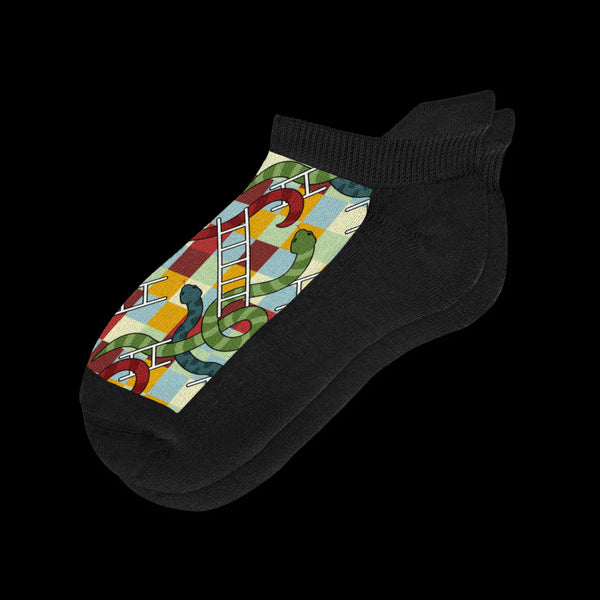 Ladders & Snakes Ankle Socks