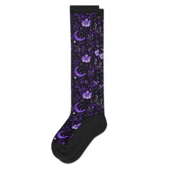 Purple Moon EasyStretch™ Socks