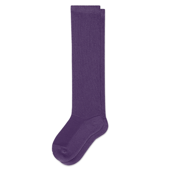 Viasox Royal Purple EasyStretch™ Socks Flat View