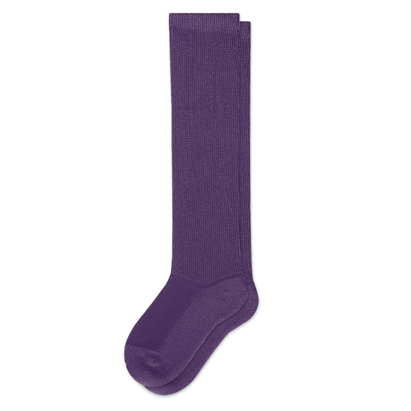 Viasox Royal Purple EasyStretch™ Socks Flat View