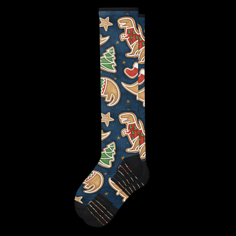 Jurassic Jingle Compression Socks