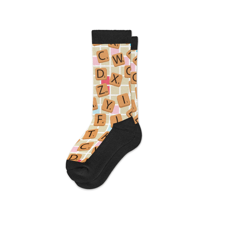 Letter Tiles EasyStretch™ Socks