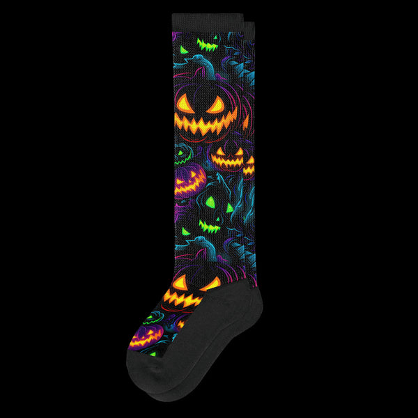 Electric Pumpkins EasyStretch™ Diabetic Socks