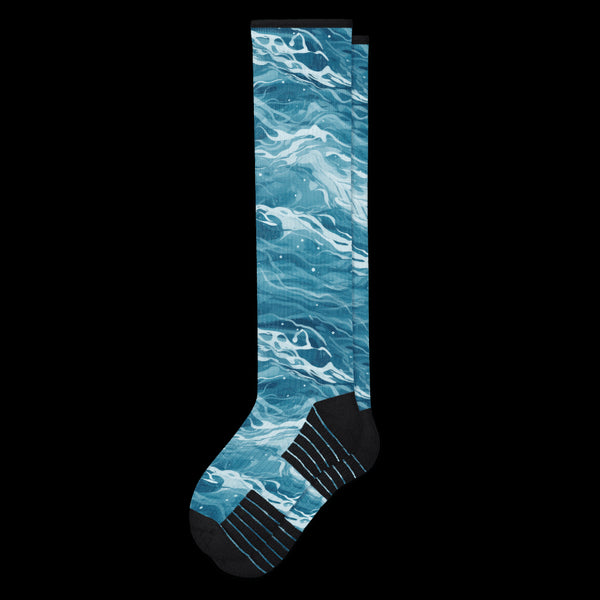 Ocean Breeze Compression Socks