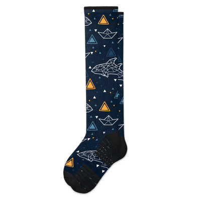 Viasox Orcas Compression Socks front view