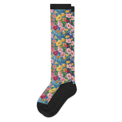 Viasox Wildflower EasyStretch™ Socks front view
