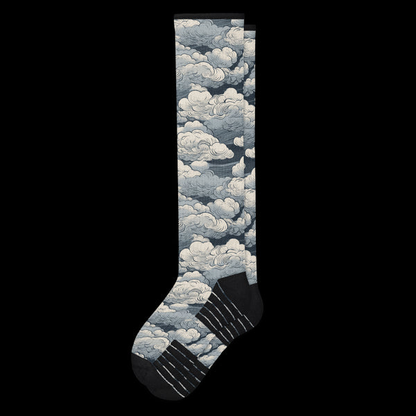 Cloudy Days Compression Socks