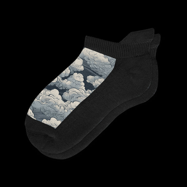 Cloudy Days Ankle Diabetic Socks