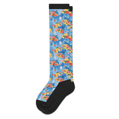 Viasox Spring Showers EasyStretch Socks front view