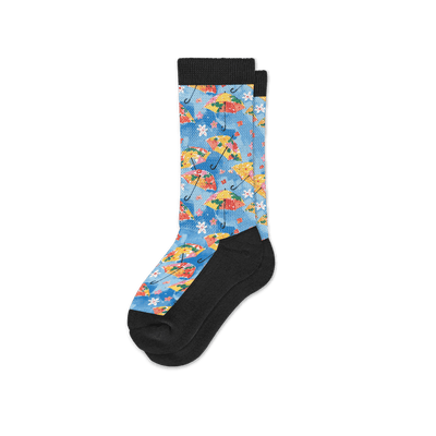 Viasox Spring Showers EasyStretch Socks side view