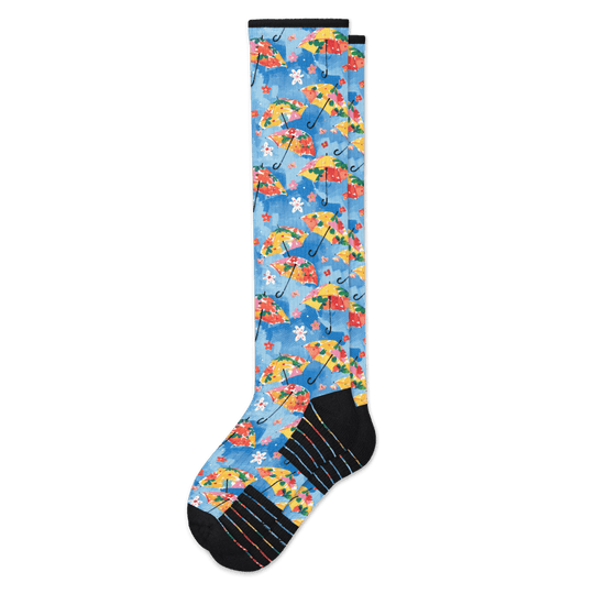 Spring Showers Compression Socks