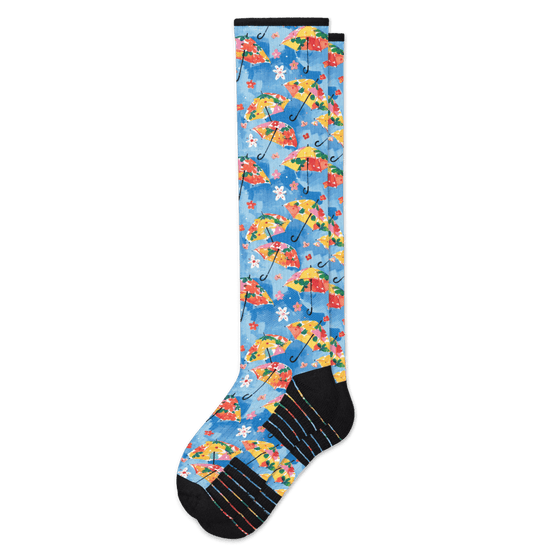 Viasox Spring Showers Compression Socks front view