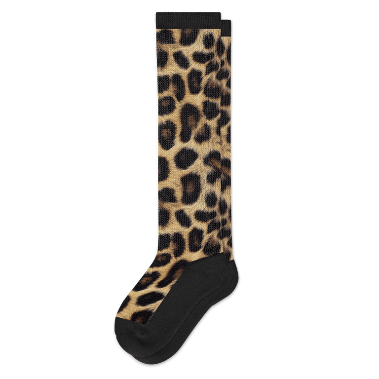 Leopard Print EasyStretch™ Socks