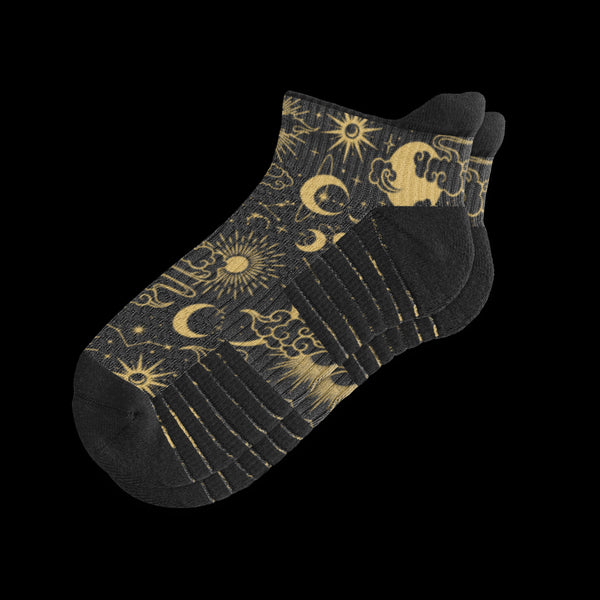 Star & Moon Ankle Compression Socks