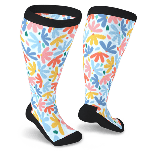 Spring Breeze Non-Binding Diabetic Socks
