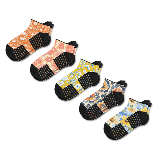 Summer Breeze Ankle Compression Socks 5-Pack Bundle