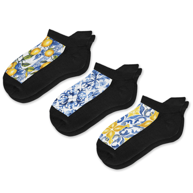 Summer Breeze Ankle Socks 3-Pack Bundle