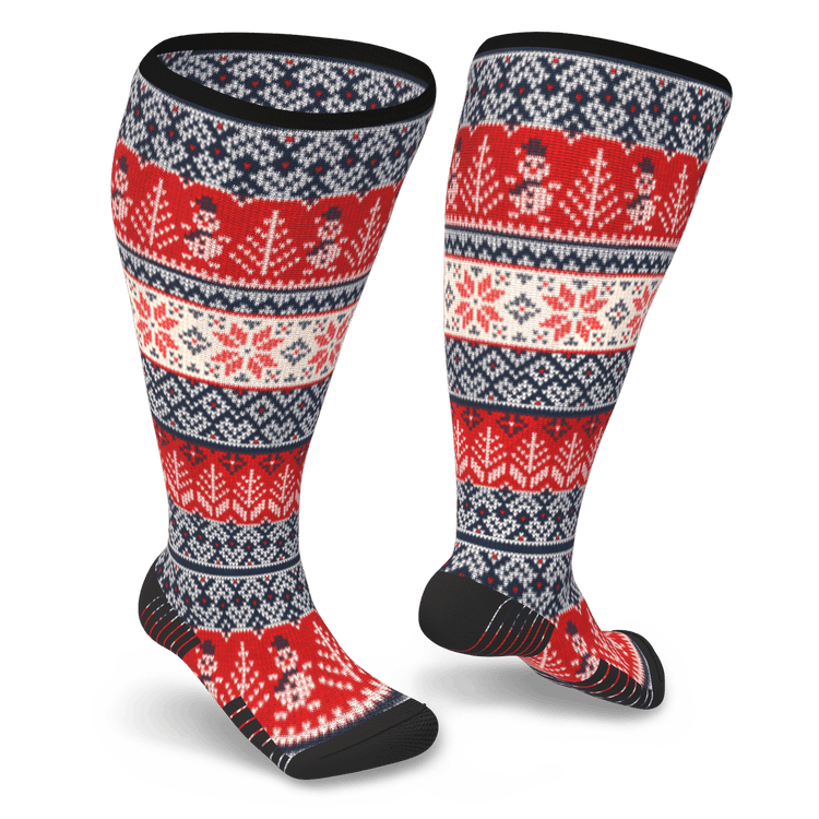 Sweater Weather Diabetic Compression Socks
