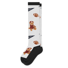 Touchdown Teddy EasyStretch™ Socks