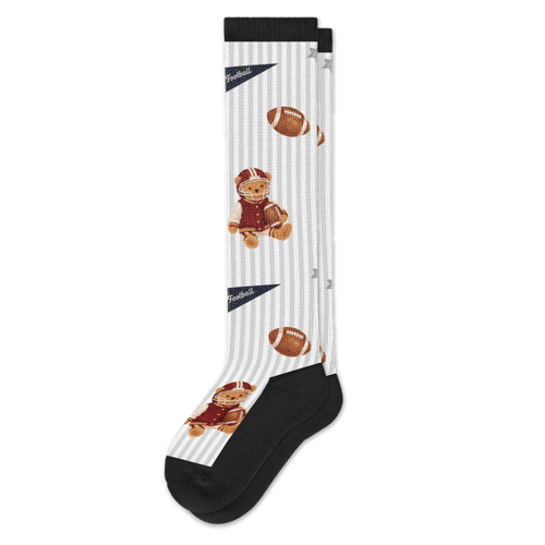 Touchdown Teddy EasyStretch™ Socks