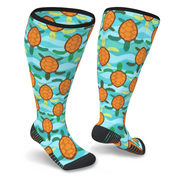 Turtle compression socks