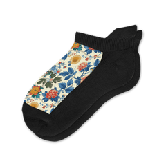 Vanilla Flora Ankle Socks