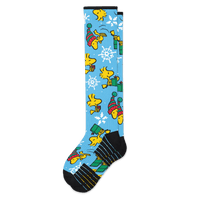 Winter Woodstock Peanuts Winter Collection Compression Socks From Viasox Flat View
