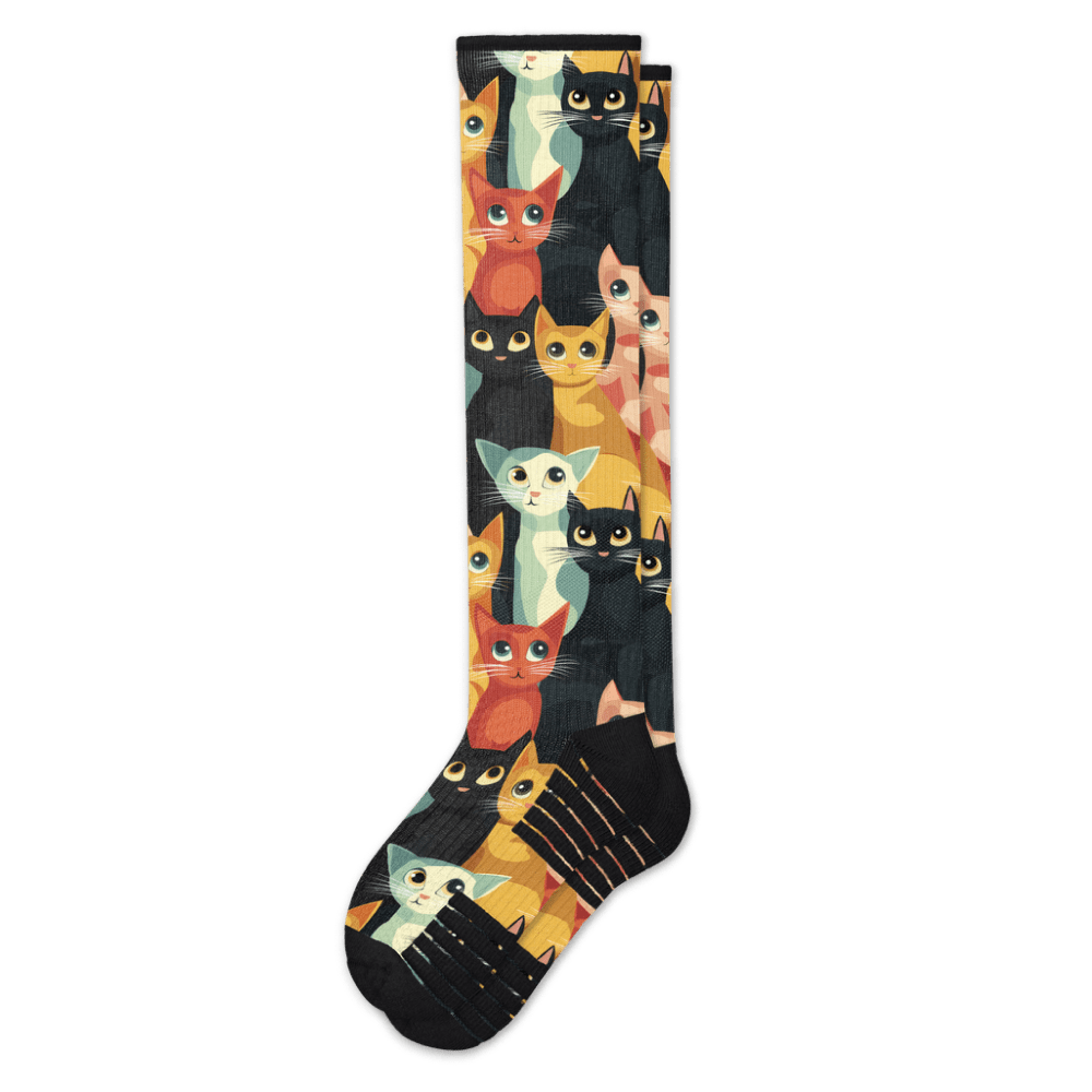 Viasox Whiskers Compression Socks front view