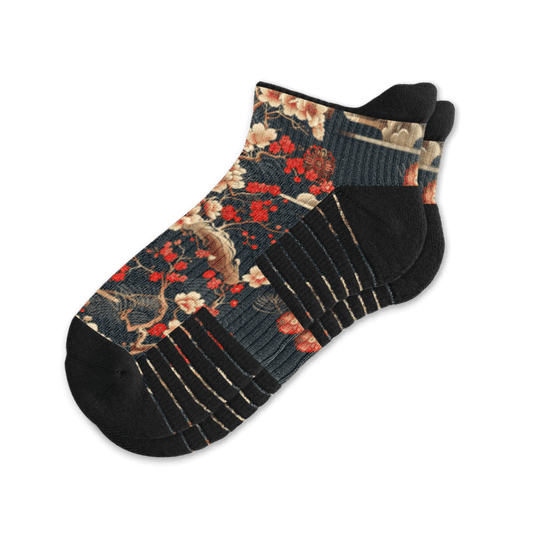Zen Garden Ankle Compression Socks