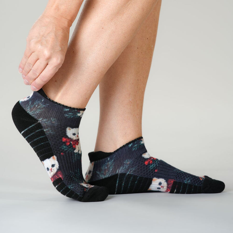 Cat Tree Ankle Compression socks