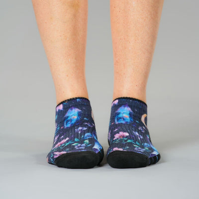 Crystals Ankle Compression Socks