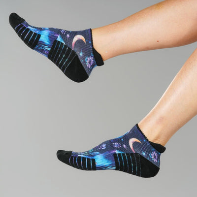 Crystals Ankle Compression Socks