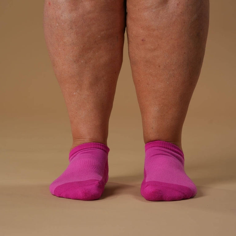 Fuchsia Ankle Socks