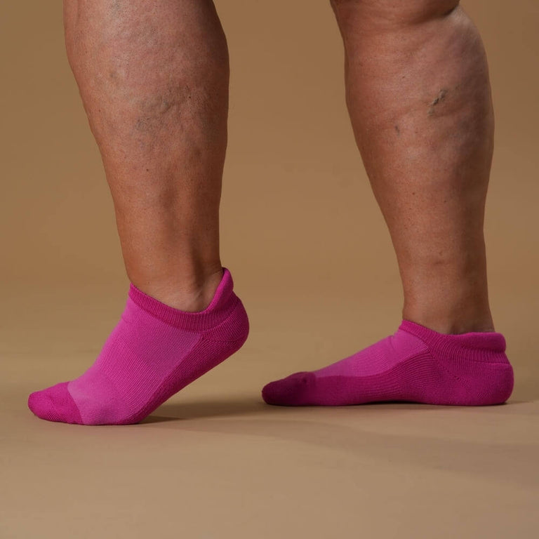 Fuchsia Ankle Socks