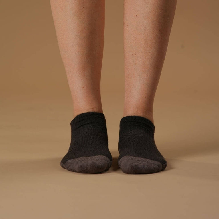Espresso Ankle Compression Socks