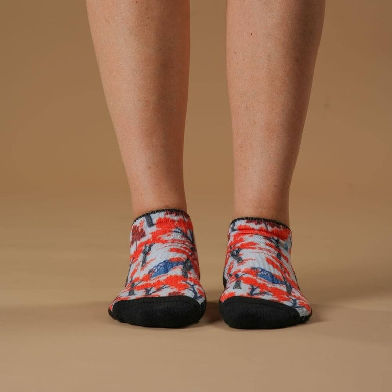 Autumn Breeze Ankle Compression Socks