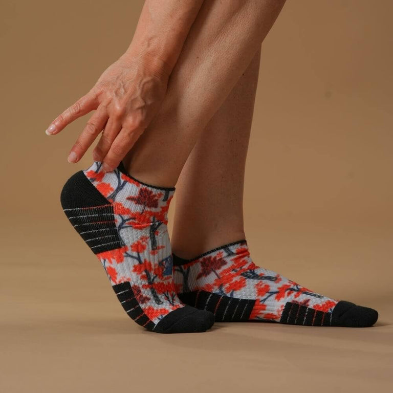 Autumn Breeze Ankle Compression Socks