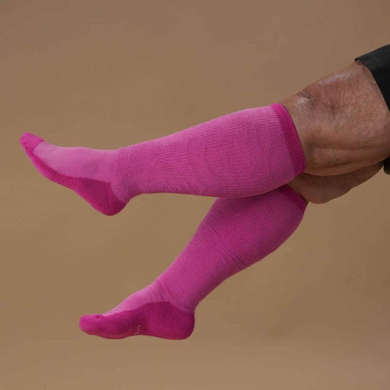 Fuchsia EasyStretch™ Socks